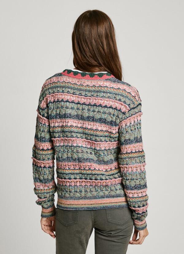 Pepe Jeans jersey de punto rayas Liquidación
