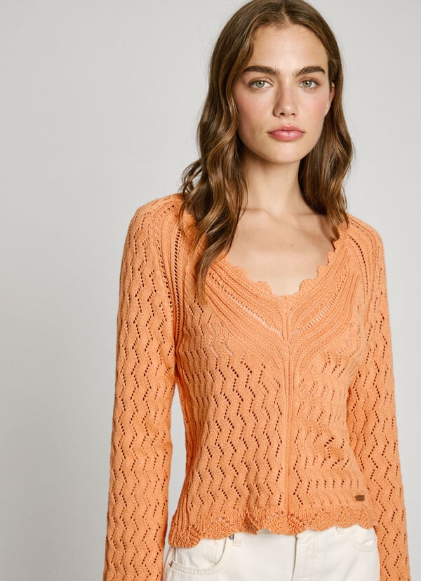 Pepe Jeans jersey calado cuello pico Envío gratis