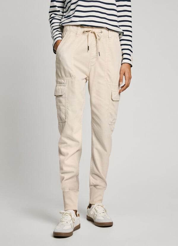 Pepe Jeans pantalón jogger fit slim Solo hoy