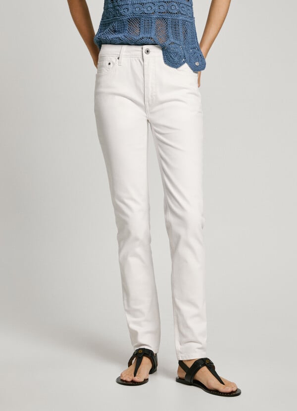 Pepe Jeans pantalón 5 bolsillos fit slim Oferta especial de fábrica