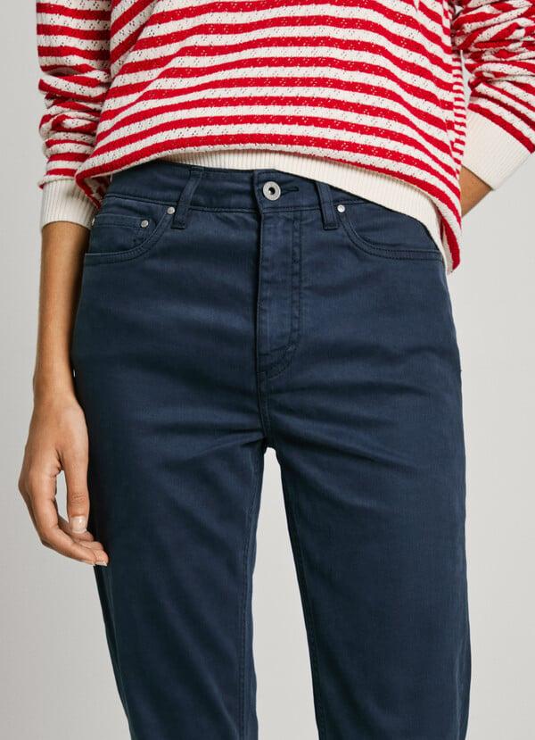 Pepe Jeans pantalón 5 bolsillos fit slim Envío internacional gratuito