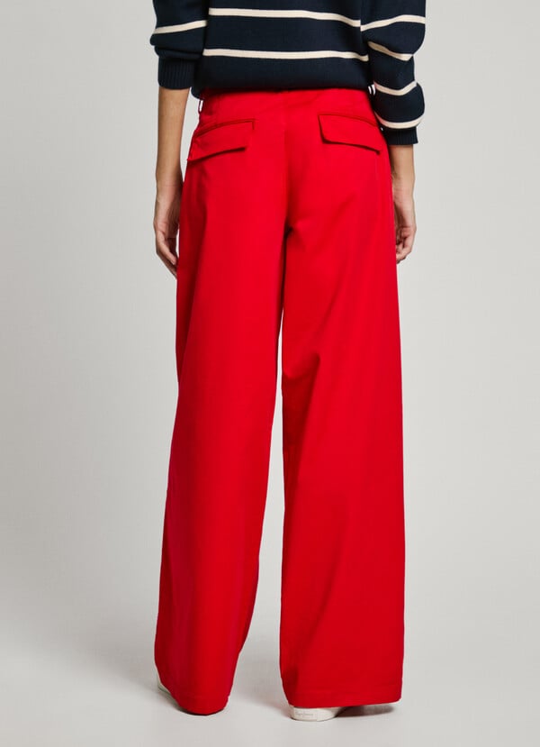 Pepe Jeans pantalón chino pierna ancha Libre de impuestos