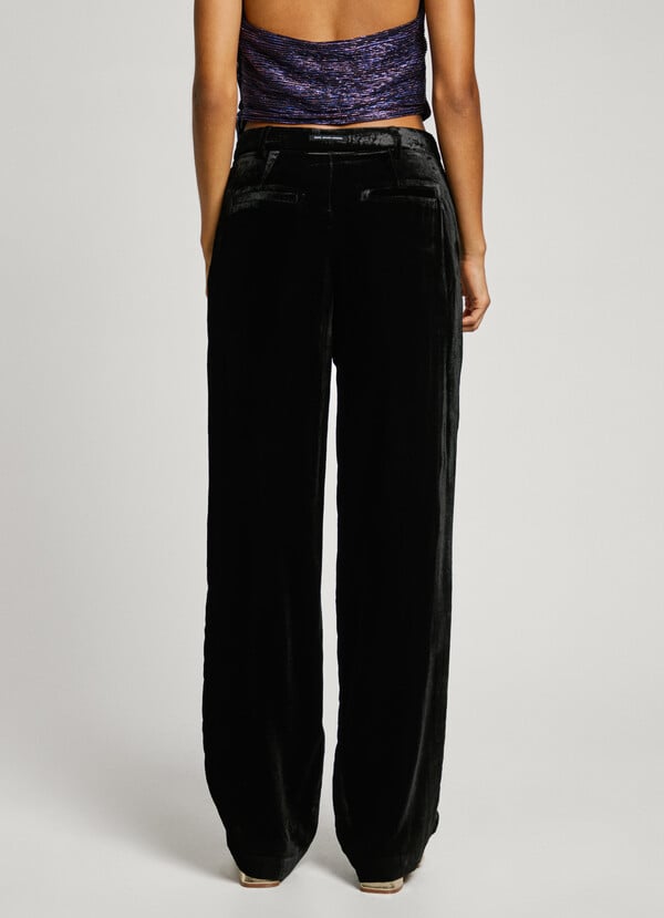 Pepe Jeans pantalón recto terciopelo Oferta exclusiva