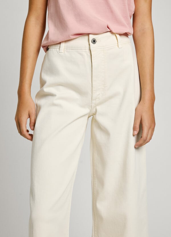 Pepe Jeans jeans fit culotte y tiro alto - tania Grandes ahorros