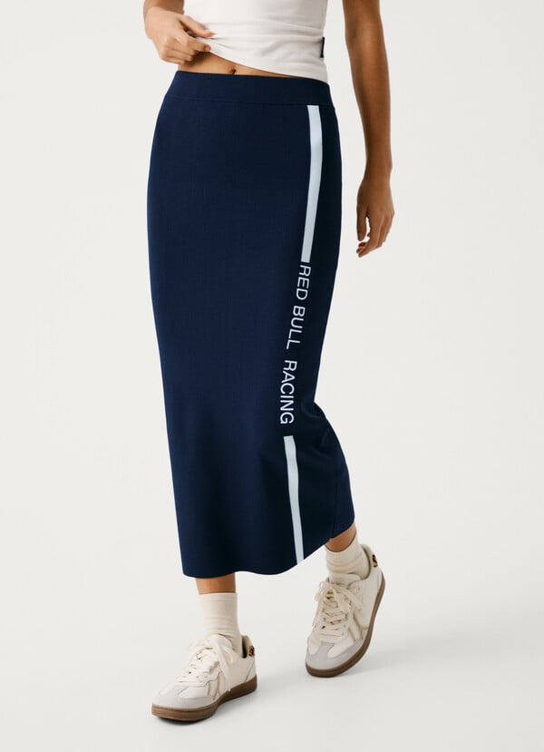 Pepe Jeans falda larga con cinta lateral Superdescuento