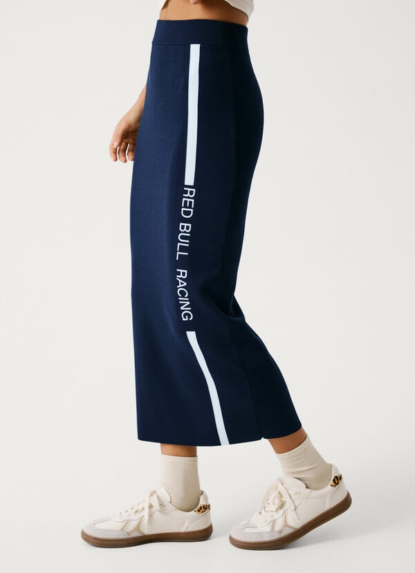 Pepe Jeans falda larga con cinta lateral Superdescuento