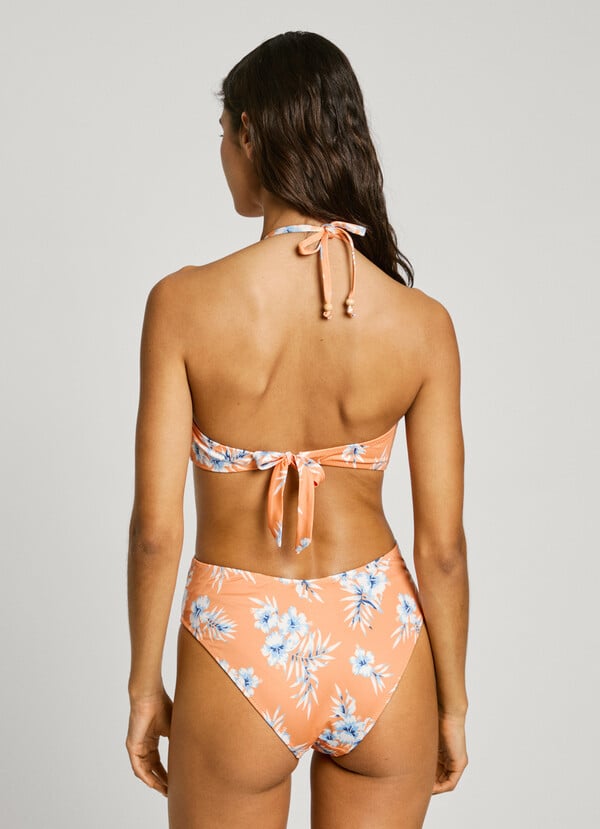 Pepe Jeans bañador cut out flores Libre de impuestos