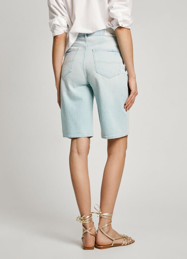 Pepe Jeans bermuda denim fit wide 2025
