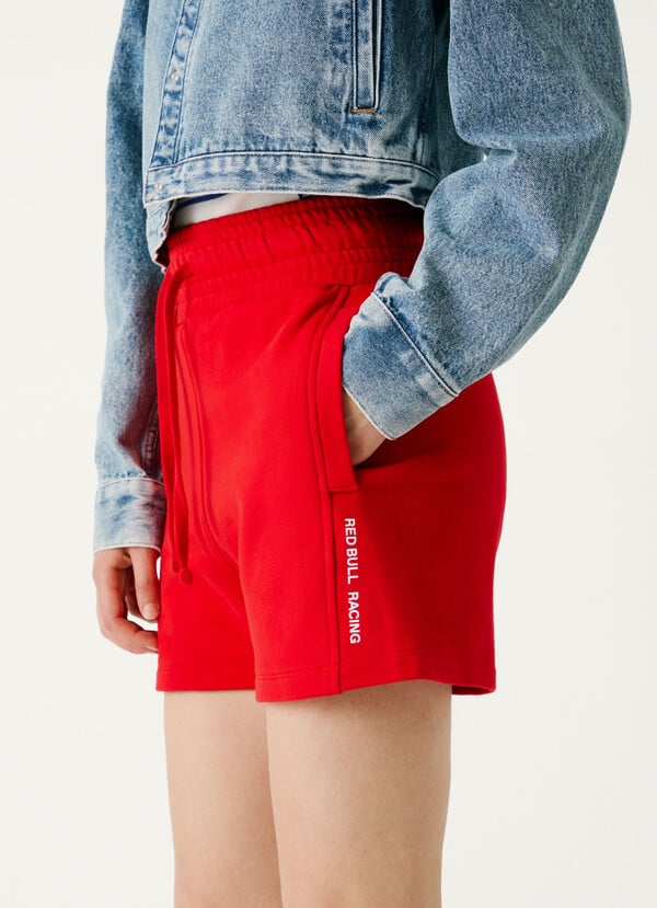 Pepe Jeans shorts felpa cintura ajustable Tienda