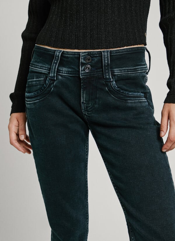 Pepe Jeans jeans fit slim y tiro medio - gen Oferta especial