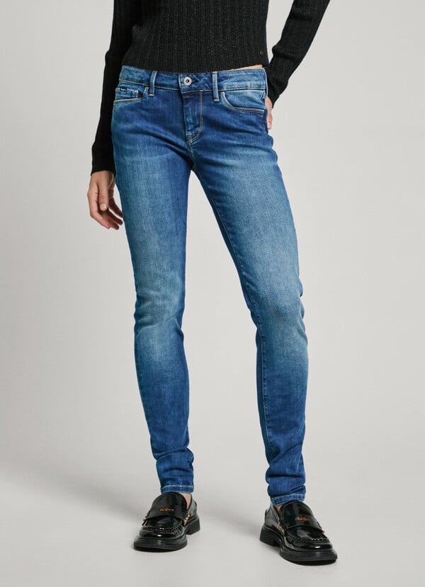 Pepe Jeans jeans fit skinny y tiro medio - soho Últimos 3 días