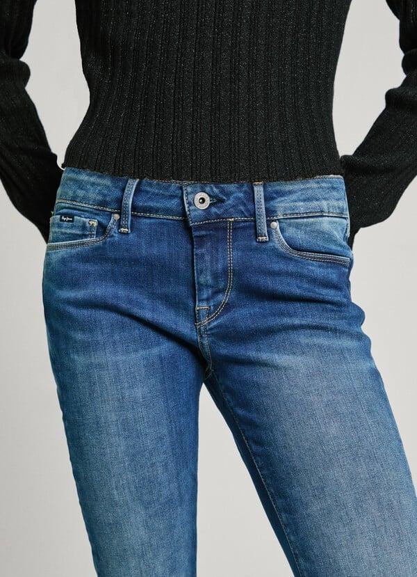Pepe Jeans jeans fit skinny y tiro medio - soho Últimos 3 días