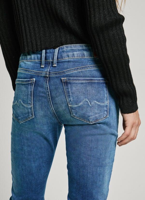 Pepe Jeans jeans fit skinny y tiro medio - soho Últimos 3 días