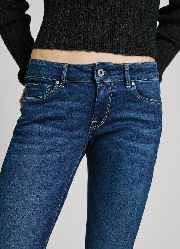 Pepe Jeans jeans fit skinny y tiro medio - soho COMPRAR AHORA