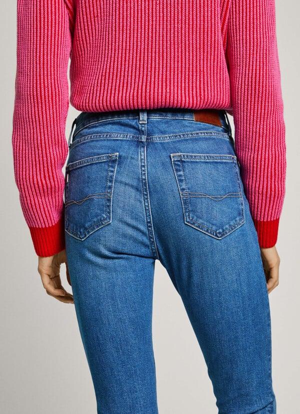 Pepe Jeans jeans fit skinny y tiro medio - regent Último día