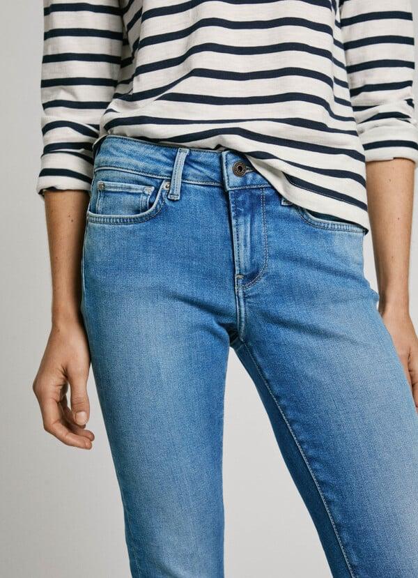 Pepe Jeans jeans fit skinny y tiro bajo - soho Precio de fábrica