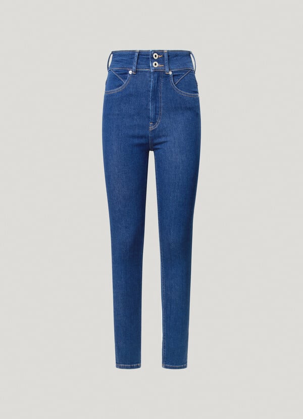 Pepe Jeans jeans fit super skinny y tiro alto Solo hoy