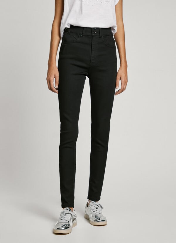 Pepe Jeans jeans fit super skinny y tiro alto Promoción trimestral