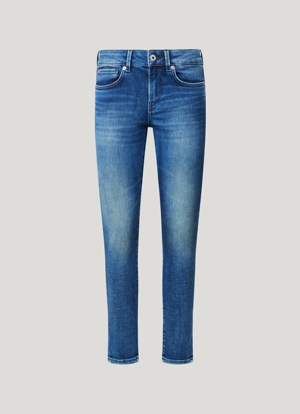 Pepe Jeans jeans fit skinny y tiro bajo - soho Superdescuento