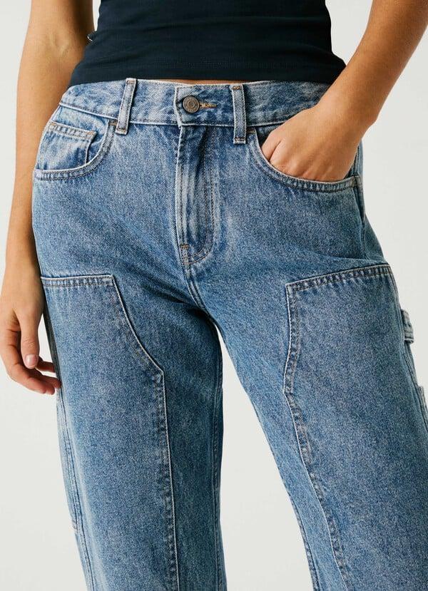 Pepe Jeans jeans fit loose y tiro alto Descuento por venta flash