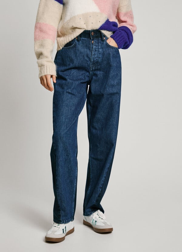 Pepe Jeans jeans fit loose y tiro alto - mix Ofertas de temporada