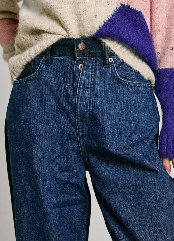 Pepe Jeans jeans fit loose y tiro alto - mix Ofertas de temporada