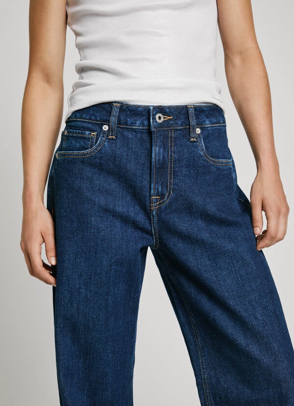 Pepe Jeans jeans fit loose y tiro alto - hazel Precio ultrabajo