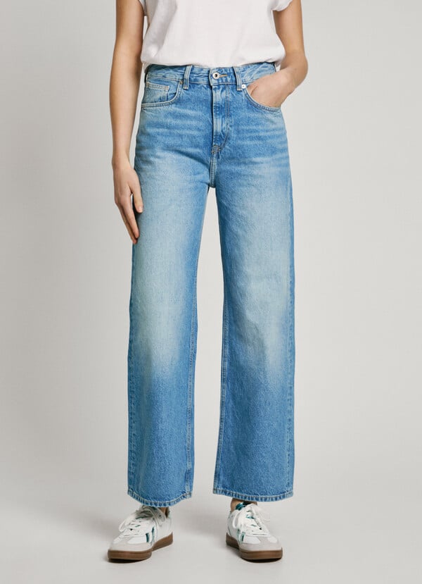 Pepe Jeans jeans fit recto y tiro alto - lexa Outlet online