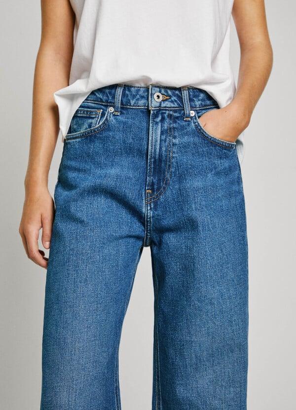 Pepe Jeans jeans fit recto y tiro alto - lexa Rebajas de fábrica