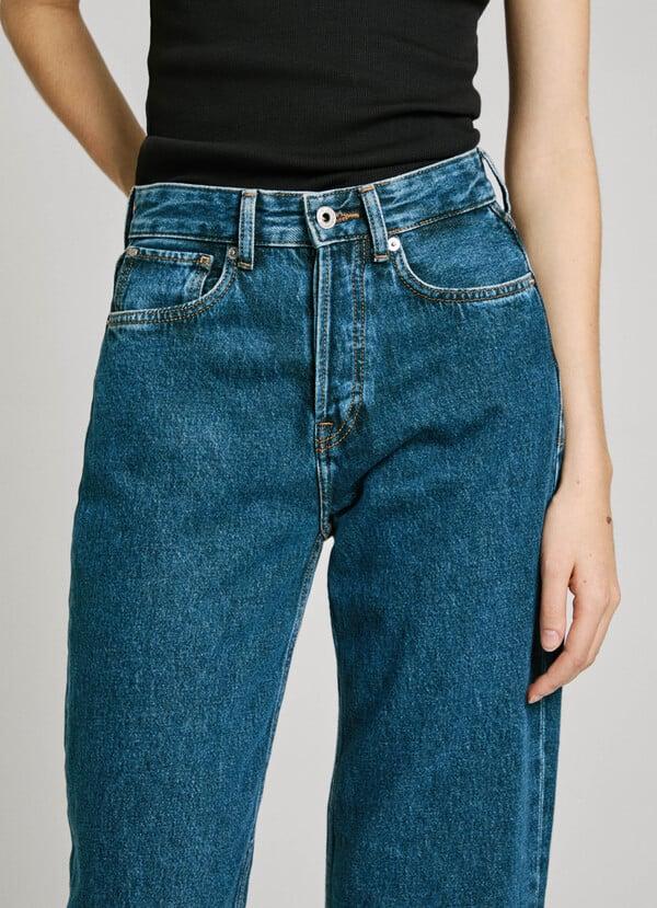 Pepe Jeans jeans fit recto y tiro alto - robyn Ventas relámpago