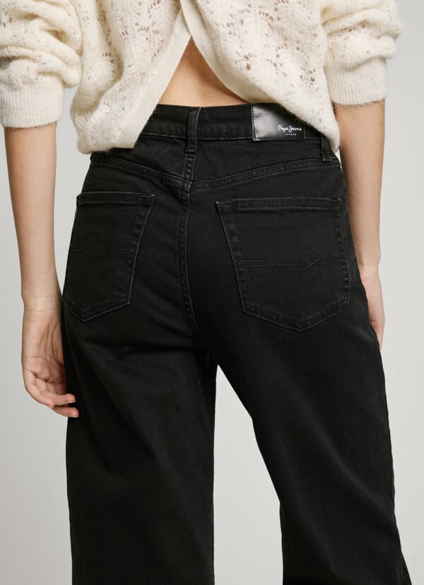 Pepe Jeans jeans fit recto y tiro alto - lexa Tienda