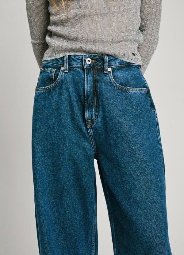 Pepe Jeans jeans fit wide y tiro alto - jaimy Mejor oferta