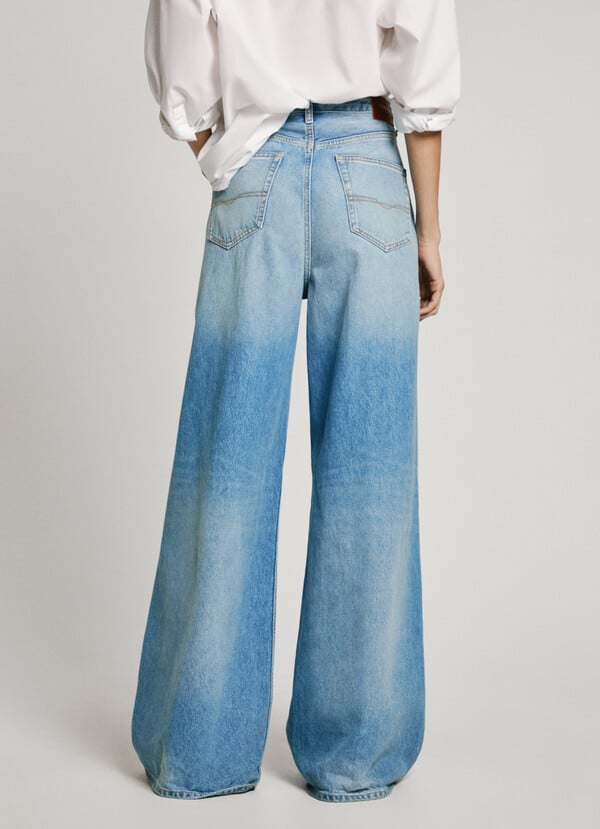 Pepe Jeans jeans fit wide y tiro alto - jaimy Rebajas online