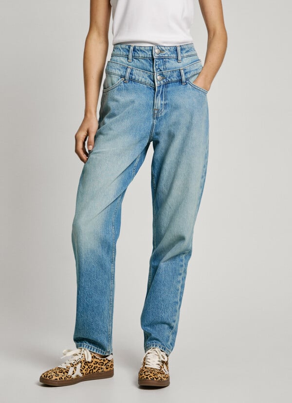 Pepe Jeans jeans fit taper y tiro alto ÚLTIMAS EDICIONES