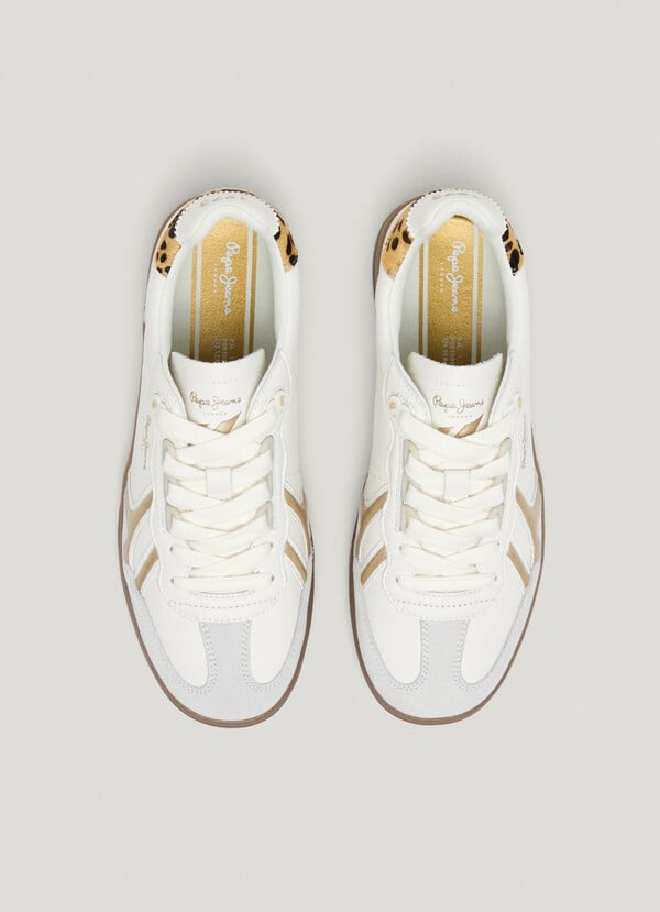 Pepe Jeans zapatillas con detalles animal print - ball Liquidación