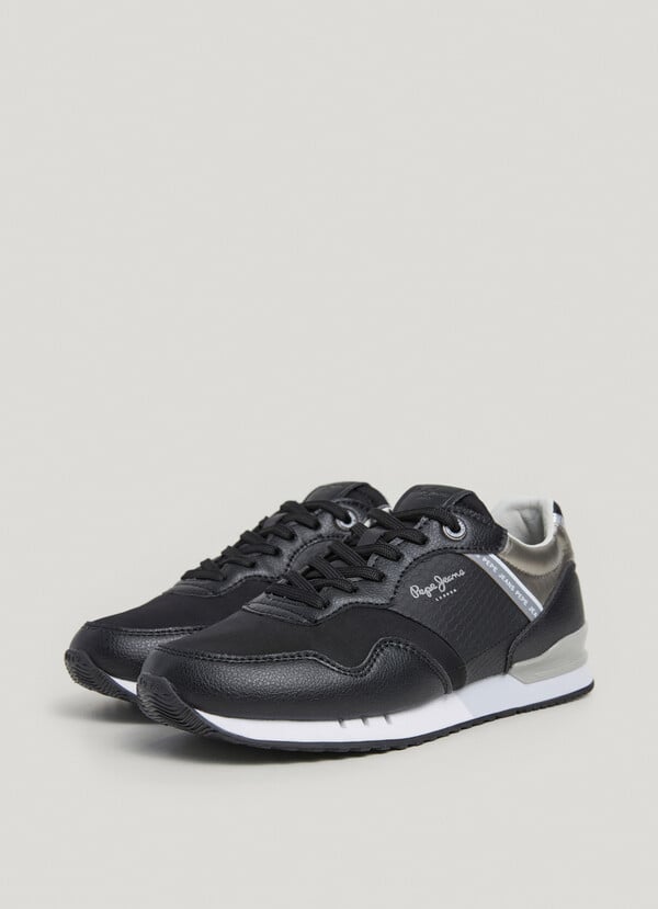 Pepe Jeans zapatillas running detalles metalizados Precios de Black Friday