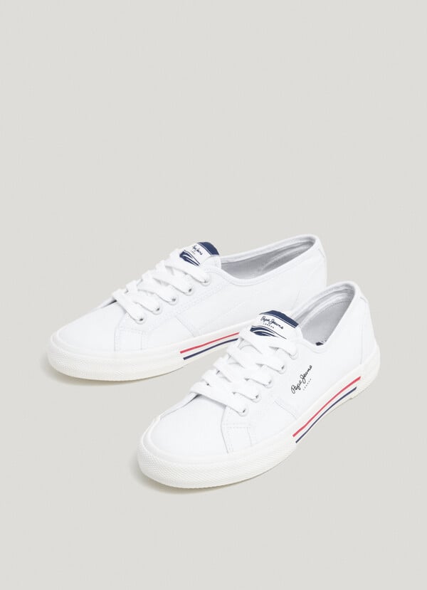 Pepe Jeans zapatillas básicas algodón Descuentos del mes