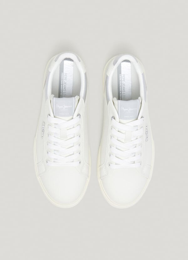 Pepe Jeans zapatillas clásicas con detalles en ante Outlet online