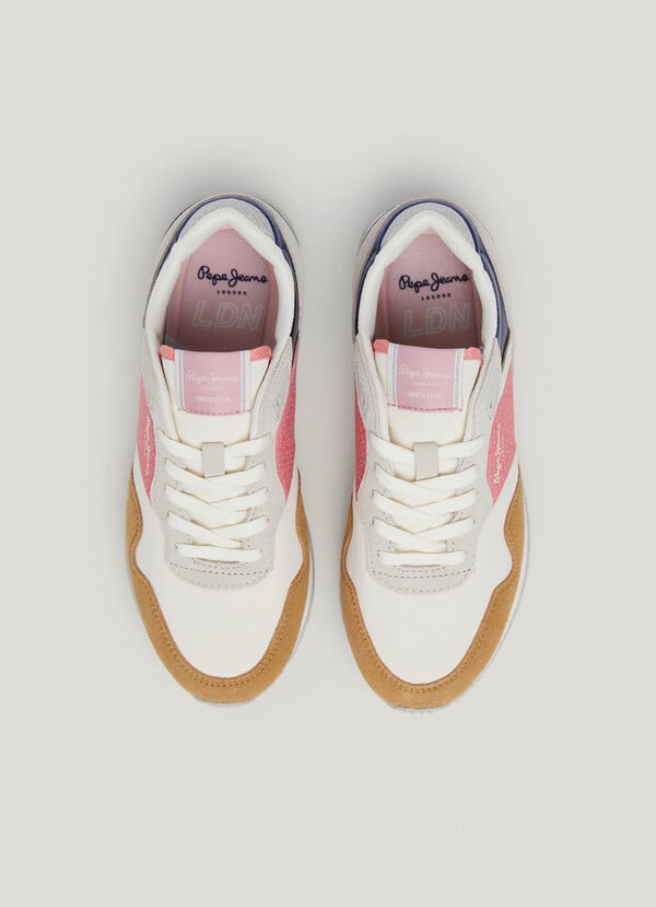 Pepe Jeans zapatillas running logo estampado Rebajas de fábrica