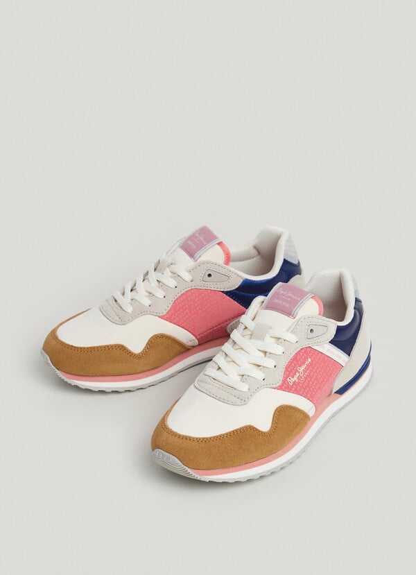 Pepe Jeans zapatillas running logo estampado Rebajas de fábrica