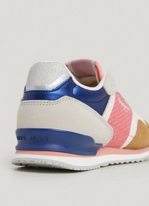 Pepe Jeans zapatillas running logo estampado Rebajas de fábrica