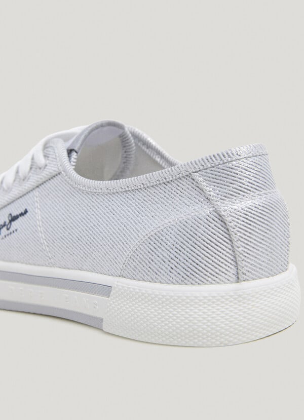 Pepe Jeans zapatillas básicas metalizadas Los más vendidos