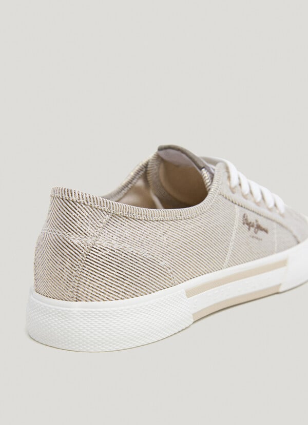 Pepe Jeans zapatillas básicas metalizadas Descuento