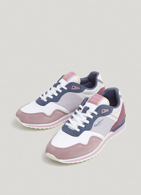 Pepe Jeans zapatillas running logo estampado Liquidación