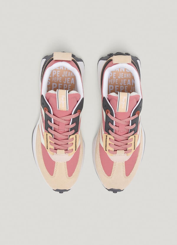 Pepe Jeans zapatillas con detalles en ante Rebajas online