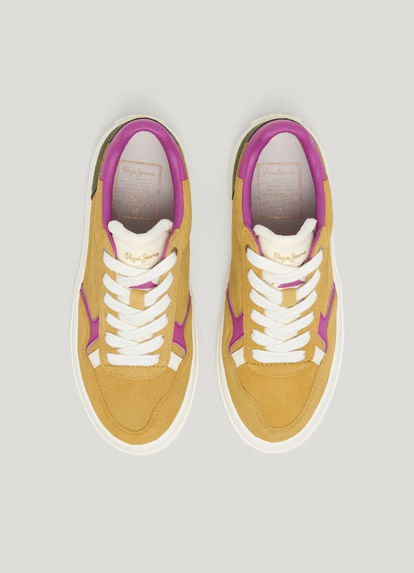 Pepe Jeans zapatillas retro de ante Rebajas top