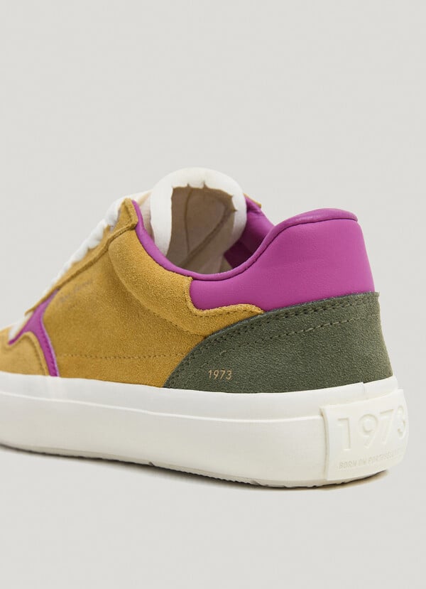 Pepe Jeans zapatillas retro de ante Rebajas top