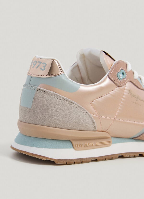 Pepe Jeans zapatillas running metalizadas - brit Envío gratis