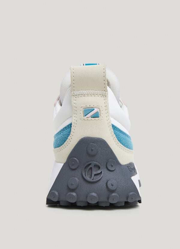 Pepe Jeans zapatillas con detalles en ante COMPRAR AHORA