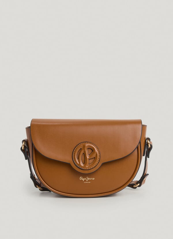 Pepe Jeans bolso con solapa efecto piel En oferta